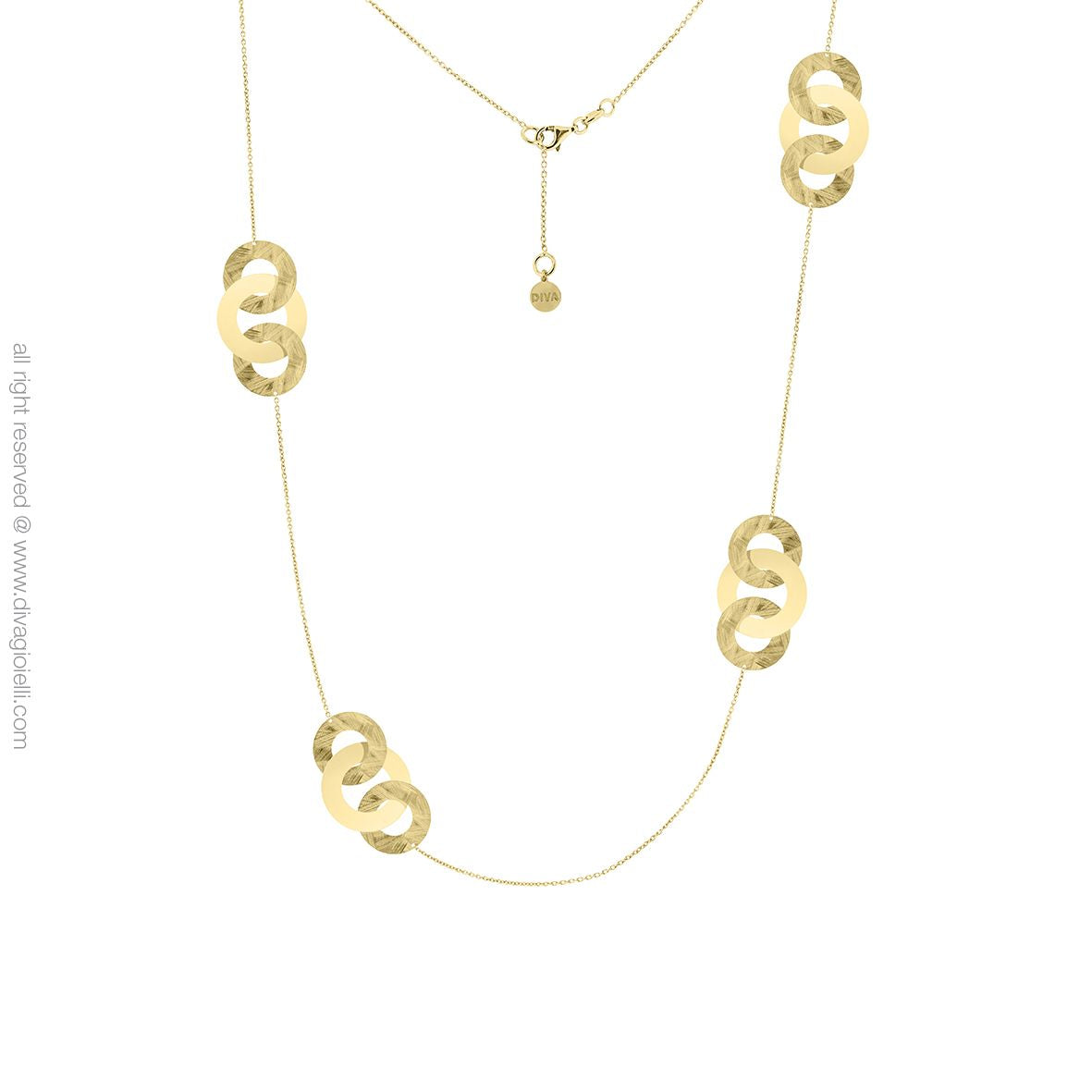 Lange Halskette Diva Piper