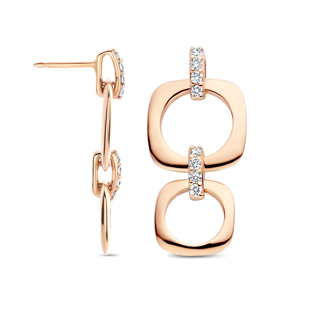 Earrings Bigli Mini Leaves