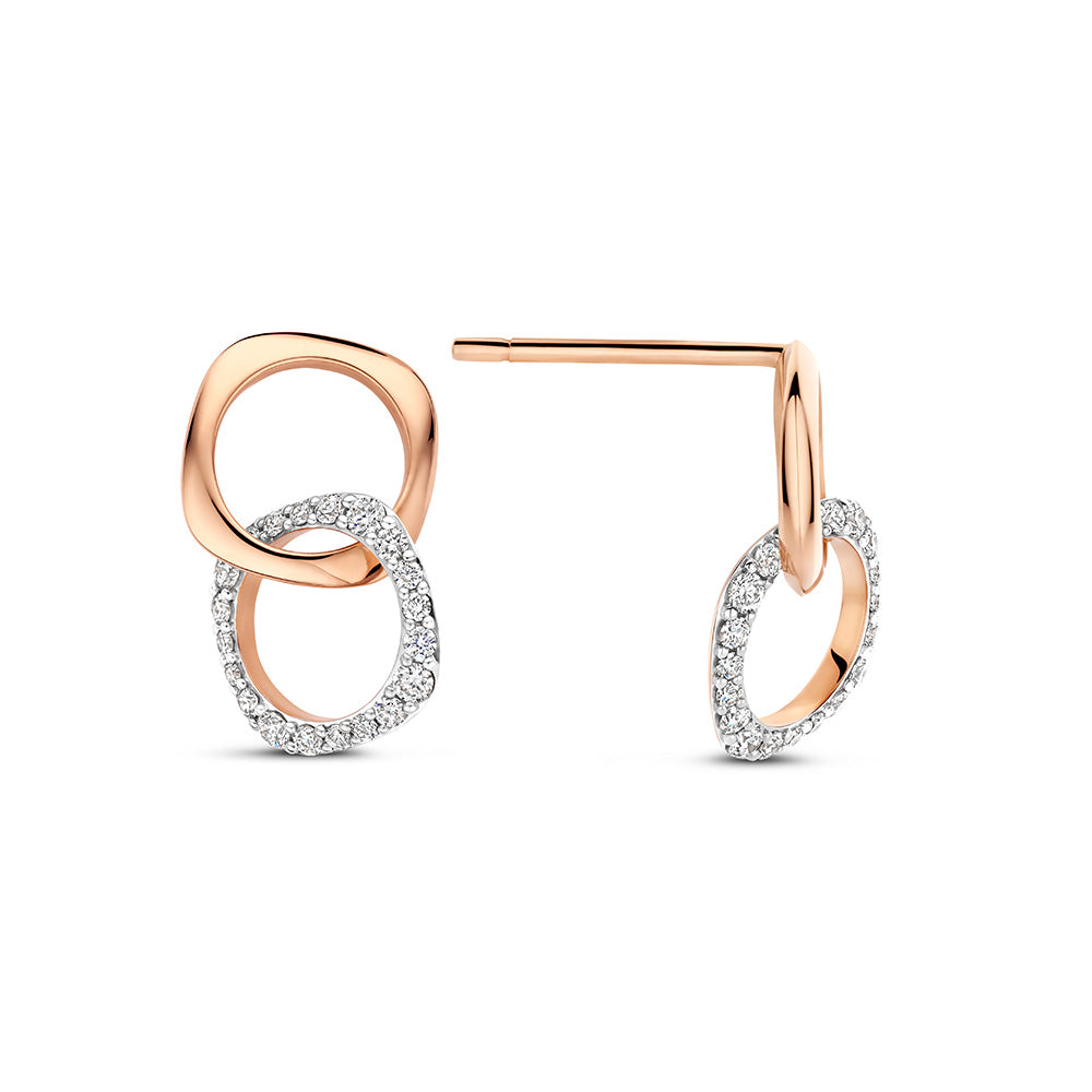 Earrings Bigli Mini Leaves