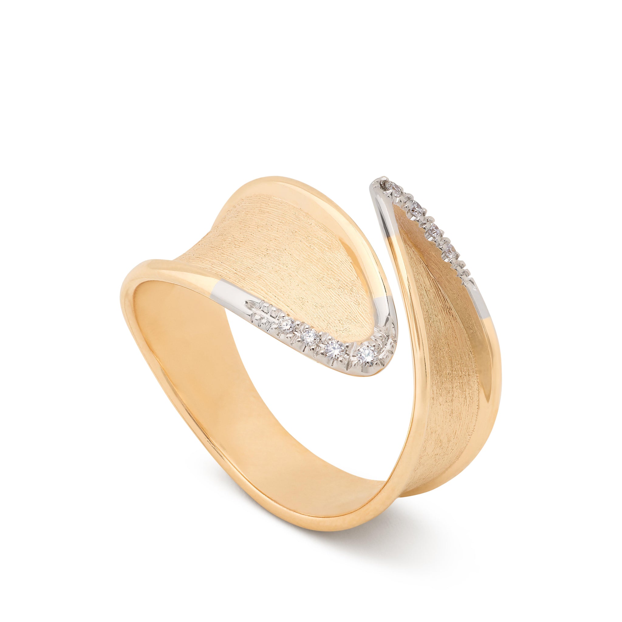 Ring mit Diamanten Lunaria Twist Marco Bicego